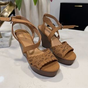 Indigo Rd Brown Sandal Heels Size 6 New Chic Summer Heels
